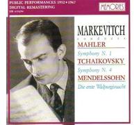 Markevitch Conducts Mahler: Symphony No. 1 / Tchaikovsky: Symphony No. 4, Op. 36 / Mendelssohn: Die Erste Walpurgisnacht, Op. 60 (1990-05-04)