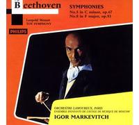 Markevitch & Lamoureux O - Beethoven: Sym 5 & 8/l. Mozart: T [Import]