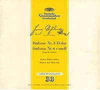 Markevitch - SCHUBERT : Symphonie n° 3 en ré majeur & n° 4 en ut mineur "Tragique"