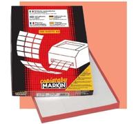 Markin 210C512 Etiquettes Blanc