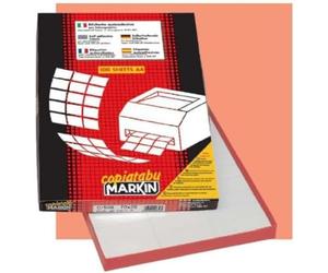 Markin 210C512 Etiquettes Blanc