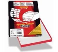 Markin 210C560 étiquette auto-collante Rectangle Permanent Blanc 400 pièce(s) G