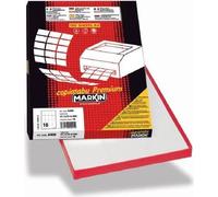 Markin 210R310 Étiquette autocollante Cercle Durable Blanc 100 pcs(s)