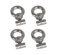 Markisenschienen-Stopper - Edelstahl 304, Caravan-Schienen-Endanschläge, Ösenmutter | Sicheres Wohnmobil-Markisenzubehör Für 5-mm-8,5-mm-Schienen, Wohnmobil, Yacht, Zeltbefestigung, Strapazierfähig
