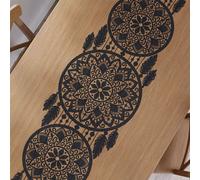 MARKIZETA Chemin de table 44x224 Alia noir jacquard fini attrape-rêves 001390/KSZ/003/044224/1