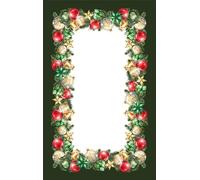 MARKIZETA Nappe de Noël 140x220 Vert bombe PBN274/KSP/C02/140220/1