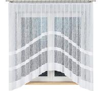 MARKIZETA Rideau 300x180 Victoria blanc jacquard fini 018352/FBL/001/300180/1