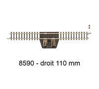 MARKLIN 1x rail droit d'alimentation 110 mm - échelle Z 1/220 - Marklin 8590