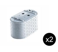 Märklin 07253 H0 Piliers de pont (H0) Voie C Märklin (avec ballast), (H0) Voie K Märklin (sans ballast), (H0) Voie C Trix