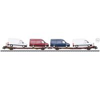 Marklin 47430 - AC H0 1:87 - Wagon Plat Double Type Laads 800B Chargé De