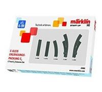 Märklin - 24903 - Modélisme Ferroviaire - Rail - Coffret d'Extension C3 pour Voie C