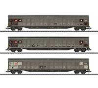 MARKLIN Coffret de wagons à parois coulissantes Habbins 354 HO 1/87 ép. VI - MAR