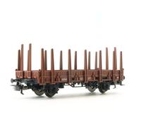 MARKLIN Wagon plat à ranchers époque IV - DB - HO 1/87 - Märklin 4459