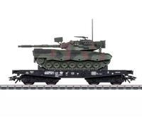 MARKLIN Wagon plat Rlmmps le transport de charges lourdes - ép VI - HO 1/87 - MA