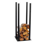 Markone ÉTAGÈRE À BOIS BRÛLÉ R120 30/30/90 Cm