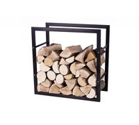 Markone Étagère En Bois BRÛLÉE R123 80/30/80 Cm