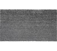Markotex Paillasson coco fibre naturelle et en caoutchouc recyclé (33 x 60, 33 x 70,40 x 70, 40 x 80, 40 x 90, 50 x 100, 60 x 120, 70 x 140) (gris uni, sur mesure)