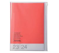 MARK'S 2023/2024 Taschenkalender A5 vertikal, COLORS // Red