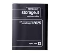 Mark's 2024/2025 Taschenkalender A5 Vertikal, Storage it // Noir