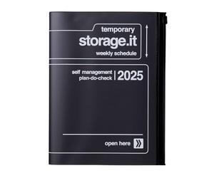 Mark's 2024/2025 Taschenkalender A5 Vertikal, Storage it // Noir