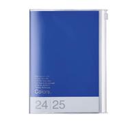 MARK'S 2024/2025 Taschenkalender B6 Vertikal, Couleurs // Bleu