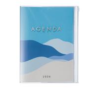 MARK'S 2025/26 Taschenkalender, A5 Mountain // Blue