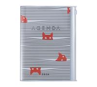 MARK'S 2025/26 Taschenkalender, A6 Cats // Gray