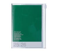 MARK'S 2025/26 Taschenkalender, A6 Colors // Green