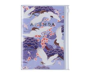 MARK'S 2026/27 Diary B6 Japan // Birds Purple