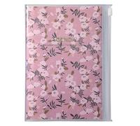 MARK'S Agenda de poche 2023/2024 Format B6 vertical Motif floral Rose