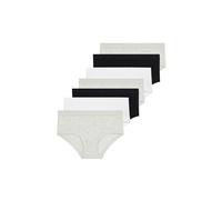 Marks & Spencer 7 Pack Cotton with Stretch Shorts (5-16 yrs) Mélange De Gris 15-16 Ans
