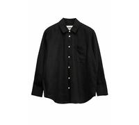 Marks & Spencer Chemise Pur Lin Noir UK 24 (EU 52)