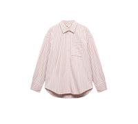 Marks & Spencer Chemise Rayée Femme en Pur Coton, Coupe Standard