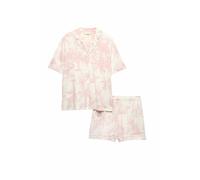 Marks & Spencer Ensemble Pyjashort en Tissu Doux imprimé à Revers XL