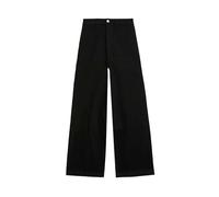 Marks & Spencer Jean Coupe Large Taille Haute Longueur Cheville Noir Femmes UK 10 (EU 38)