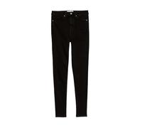 Marks & Spencer Jean Ivy Ultra-Doux Taille Haute Coupe Skinny Noir Femmes UK 16 (EU 44)