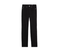 Marks & Spencer Jean Lily Coupe Slim Mélange De Noir Femmes UK 8 (EU 36)