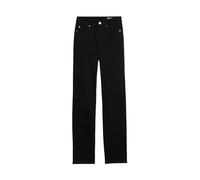 Marks & Spencer Jean Sienna Coupe Droite Mélange De Noir Femmes UK 8 (EU 36)