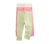 Marks & Spencer Leggings Côtelés Bébé Lot de 3 à Haute Teneur en Coton, Mixte Garçon et Fille, Taille Élastiquée, avec Stretch