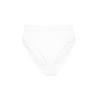 Marks & Spencer Lot de 2 Culottes Sculptantes en Coton et Dentelle Amelia Blanc UK 22 (EU 50)