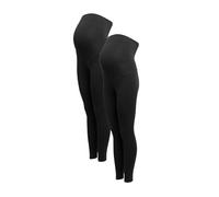 Marks & Spencer Lot de 2 Leggings de Grossesse Taille Haute Noir UK 14 (EU 42)