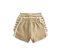 Marks & Spencer Lot de 2 Shorts Pur Coton à Rayure latérale (Jusqu’au 5 Ans) 0-3 Mois