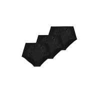 Marks & Spencer Lot de 3 Culottes en Dentelle Amelia Noir UK 10 (EU 38)