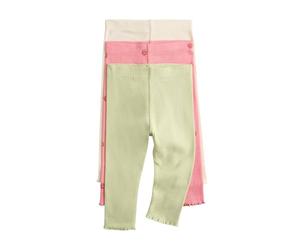 Marks & Spencer Lot de 3 Leggings en Coton côtelé (Jusqu’au 3 Ans) 9-12 Mois
