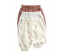 Marks & Spencer Lot de 3 Pantalons de Jogging à Motif Ours en Coton (Jusqu’au 3 Ans) 3-6 Mois