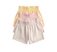 Marks & Spencer Lot de 3 Shorts Pur Coton à Motifs Multi (Jusqu’au 5 Ans) 6-9 Mois