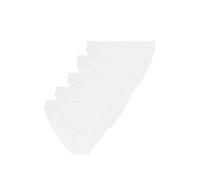 Marks & Spencer Lot de 5 Culottes échancrées en Coton et Modal Blanc UK 22 (EU 50)