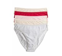 Marks & Spencer Lot de 5 Culottes échancrées en Coton et Modal UK 22 (EU 50)
