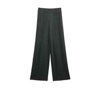 Marks & Spencer Pantalon Coupe Large en Coton mélangé côtelé à Fines Nervures