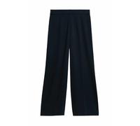 Marks & Spencer Pantalon Coupe Large en Jersey Extensible Bleu Marine Foncé Femmes UK 6 (EU 34)